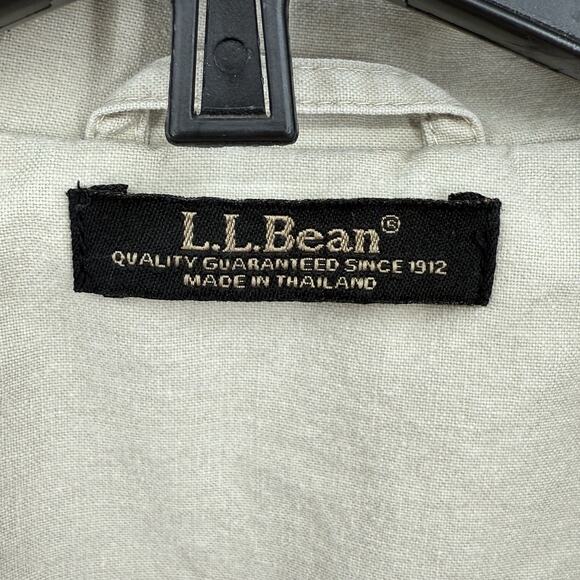 LL Bean Blazer Mens 40 Regular Sport Coat Jacket Casual Outdoors Unstructured - Picture 3 of 10